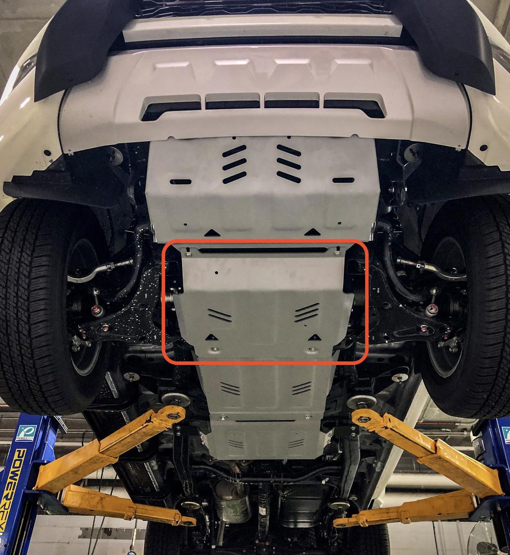 Rival Aluminium Engine Underbody Armour to suit Mitsubishi Triton & Pajero Sport 2015-on