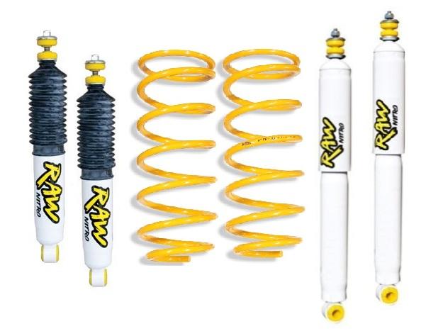 2 Inch 50mm RAW Nitro Lift Kit to suit Mitsubishi Pajero NF-NL (SWB) 1991-2000