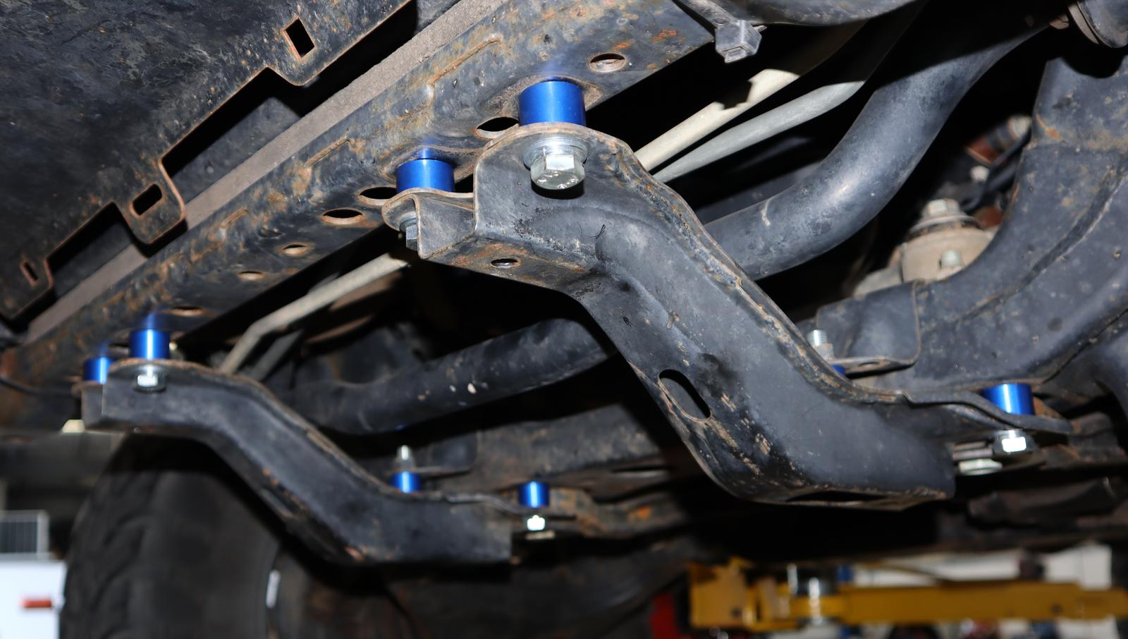 Front Chassis Brace Drop Spacer Kit to suit Toyota Hilux 2015-on - GGN, GUN 4WD