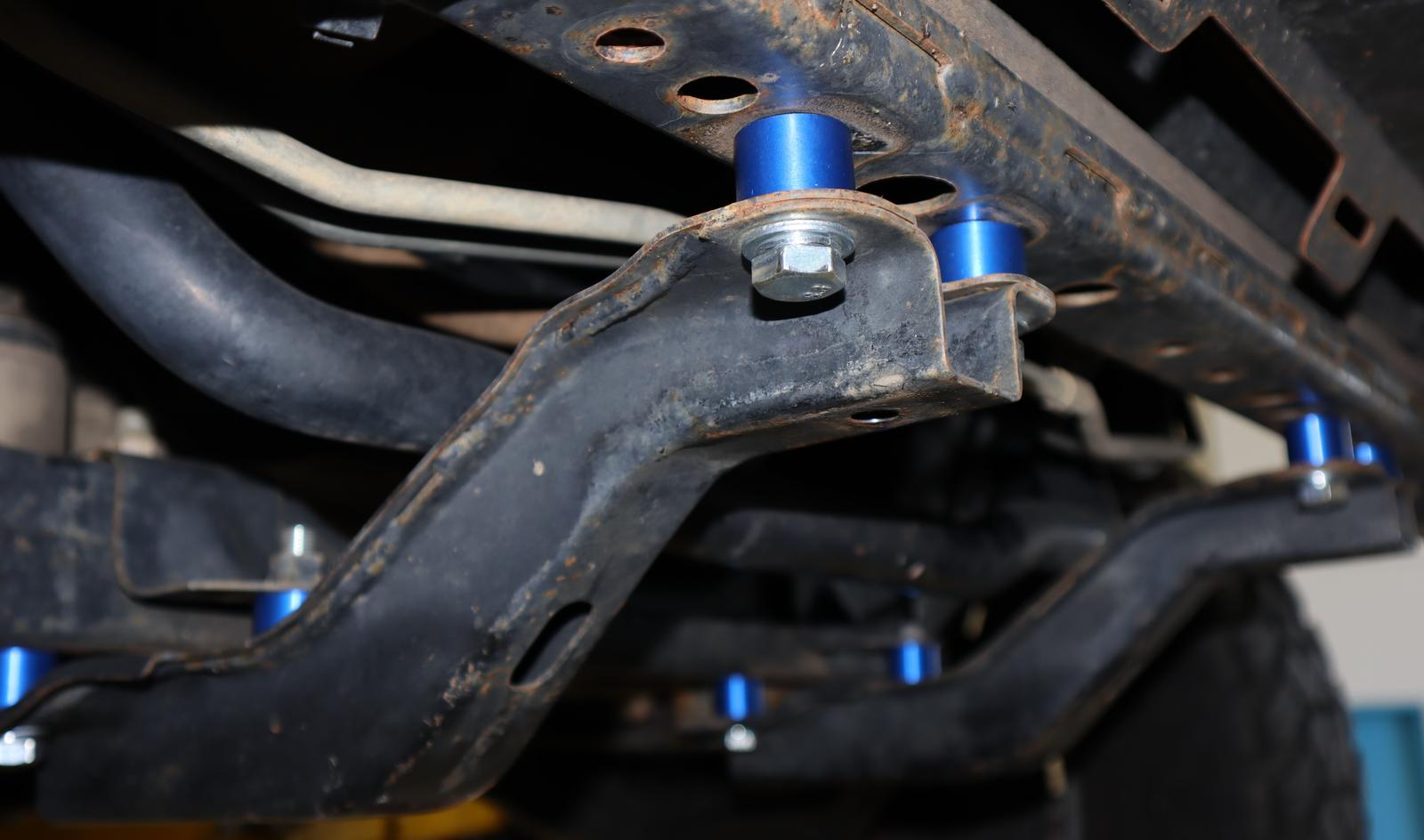 Front Chassis Brace Drop Spacer Kit to suit Toyota Hilux 2015-on - GGN, GUN 4WD