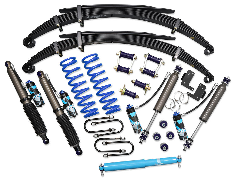 2 Inch 50mm Adjustable Formula 4x4 Lift Kit to suit Toyota LandCruiser 76 Series 2007-on