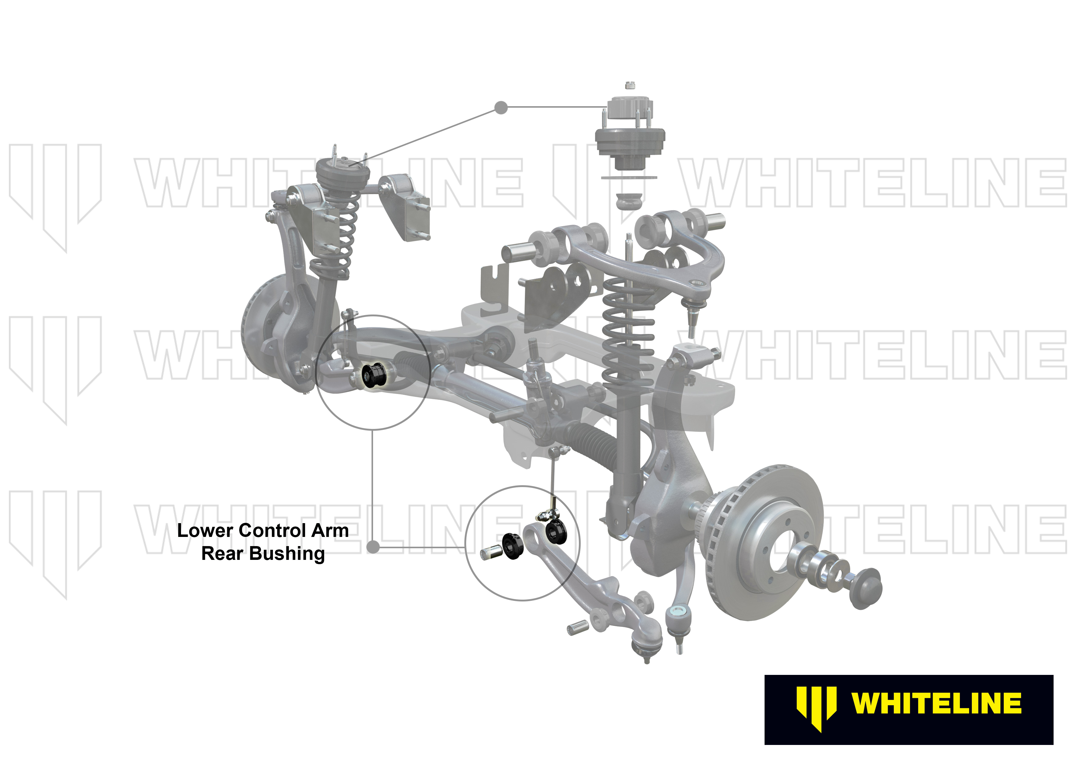 Front Lower Control Arm - Inner Bushing Kit to Suit Ford Falcon FG, FGX and FPV