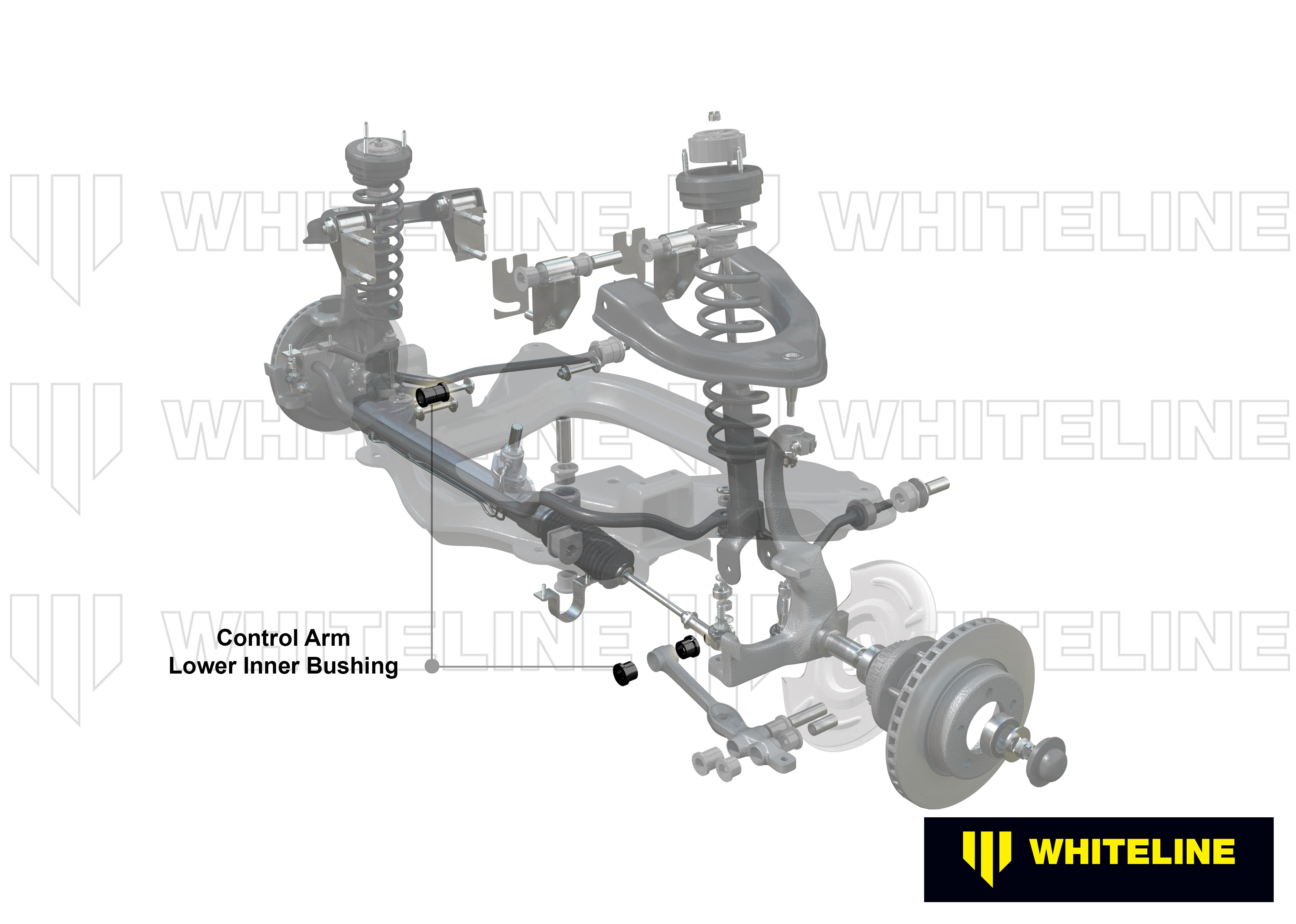 Front Lower Control Arm - Inner Bushing Kit to Suit Mitsubishi L300 SA-SE