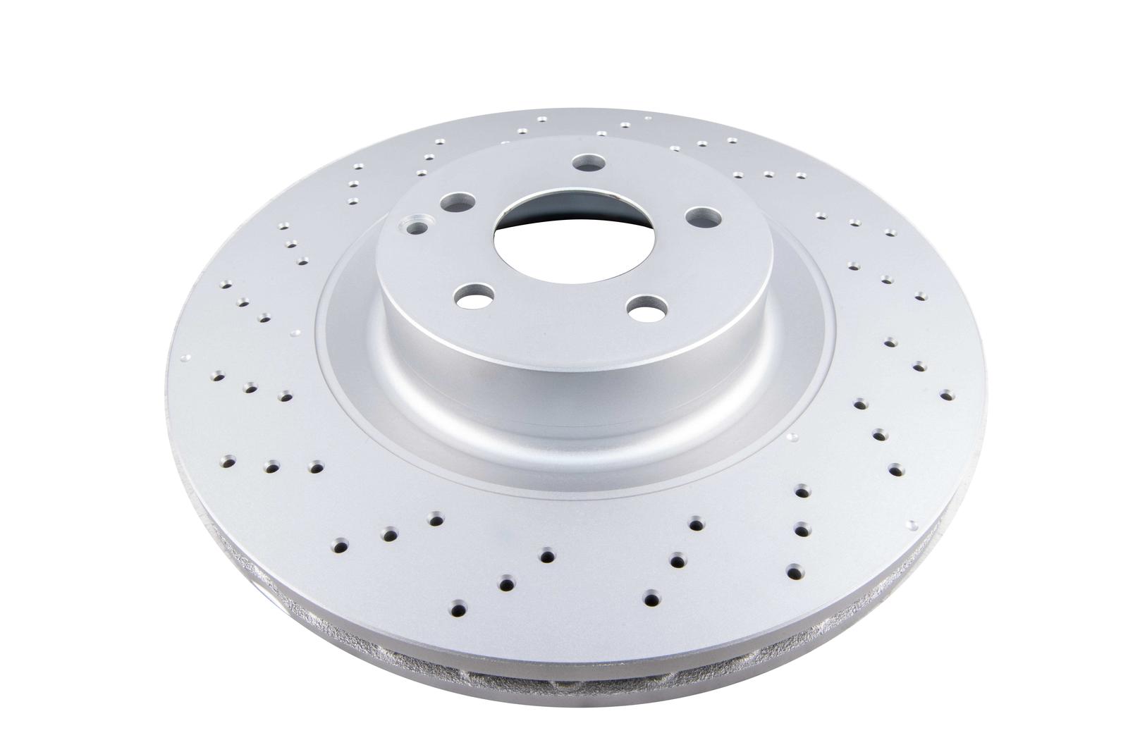 En-Shield OE Cross-Drilled, Dimpled HC Brake Disc to suit Mercedes S350, 350L & 350CDI Sports & S500. S500L
