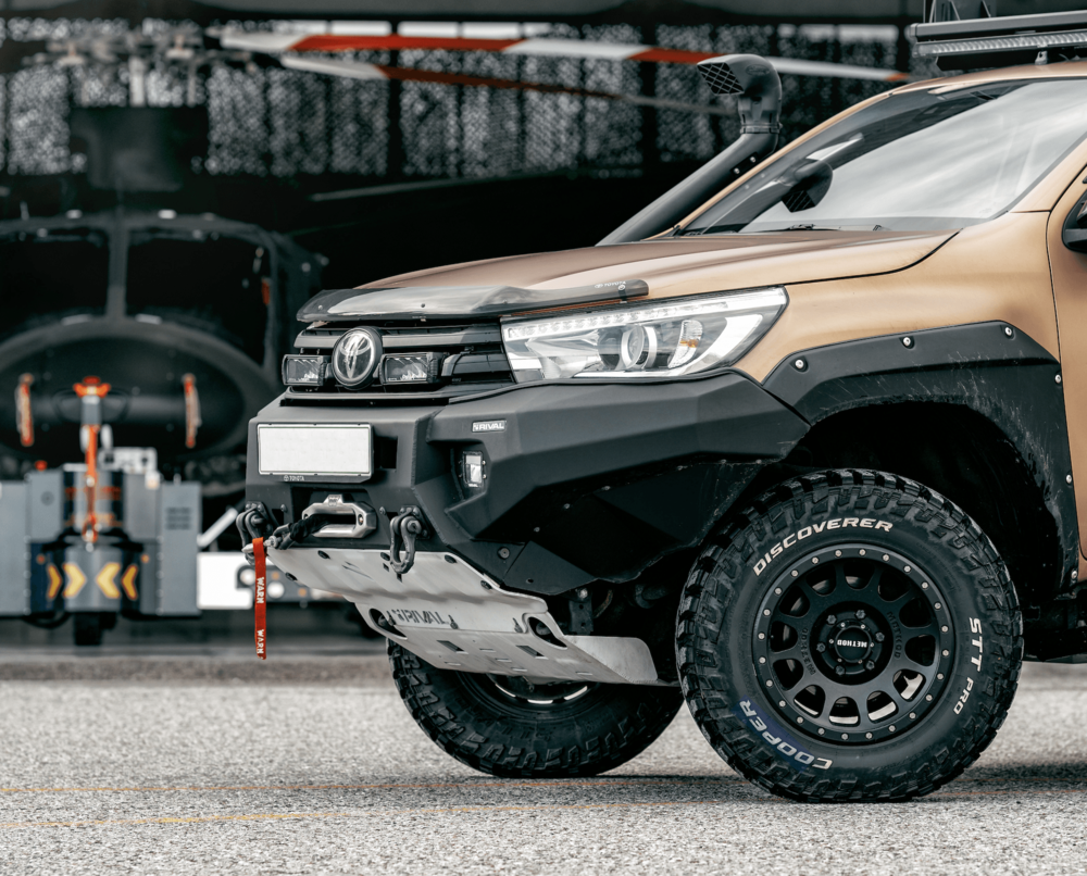 Rival Aluminium Front Bumper to suit Toyota Hilux 2015-2018