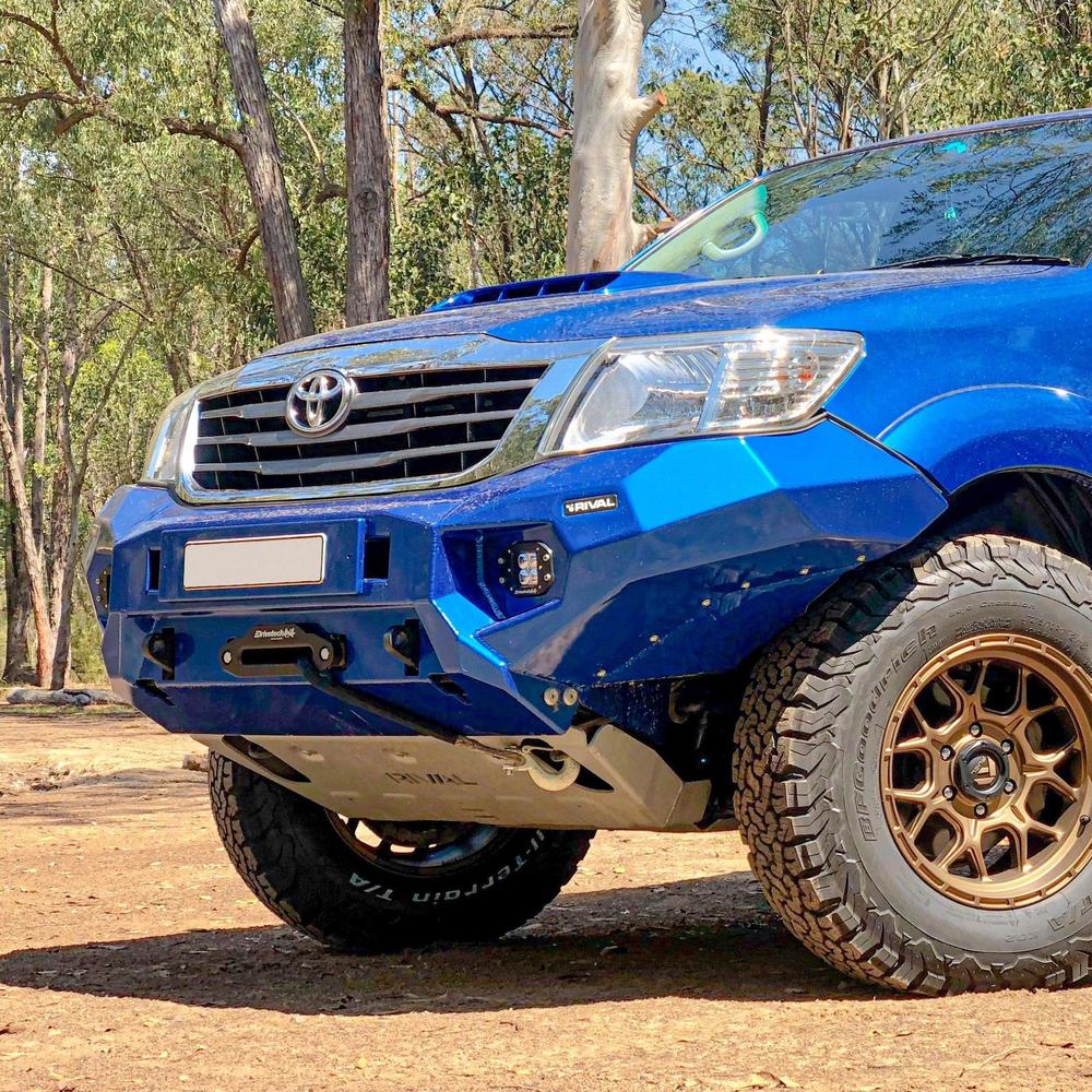 Rival Aluminium Front Bumper to suit Toyota Hilux 2011-2015