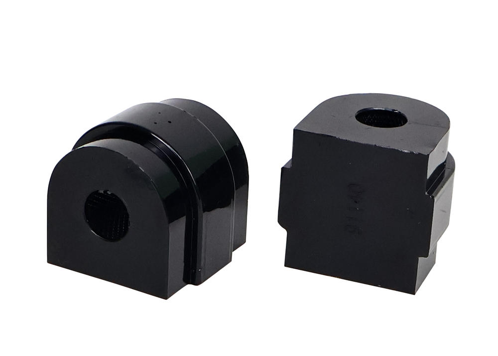 Rear 16mm sway bar bushings with grease-retaining knurled ID