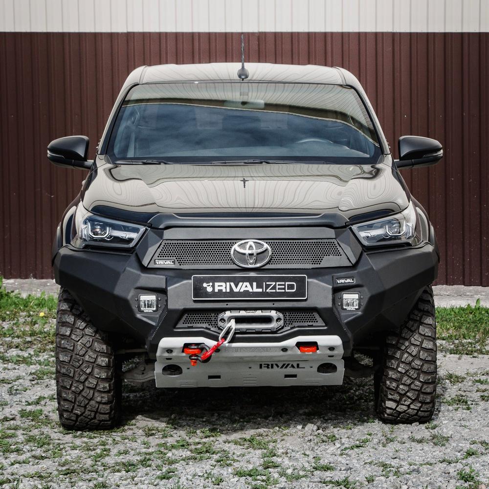 Rival Aluminium Front Bumper to suit Toyota Hilux 2021-on