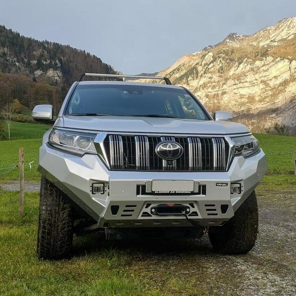 Rival Aluminium Front Bumper to suit Toyota LandCruiser Prado 150 Series 2018-on
