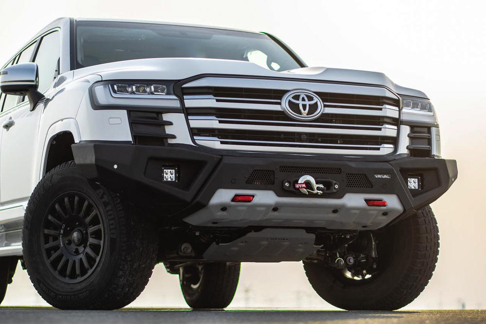 Rival Aluminium Front Bumper to suit Toyota LandCruiser 300 Series 2021-on