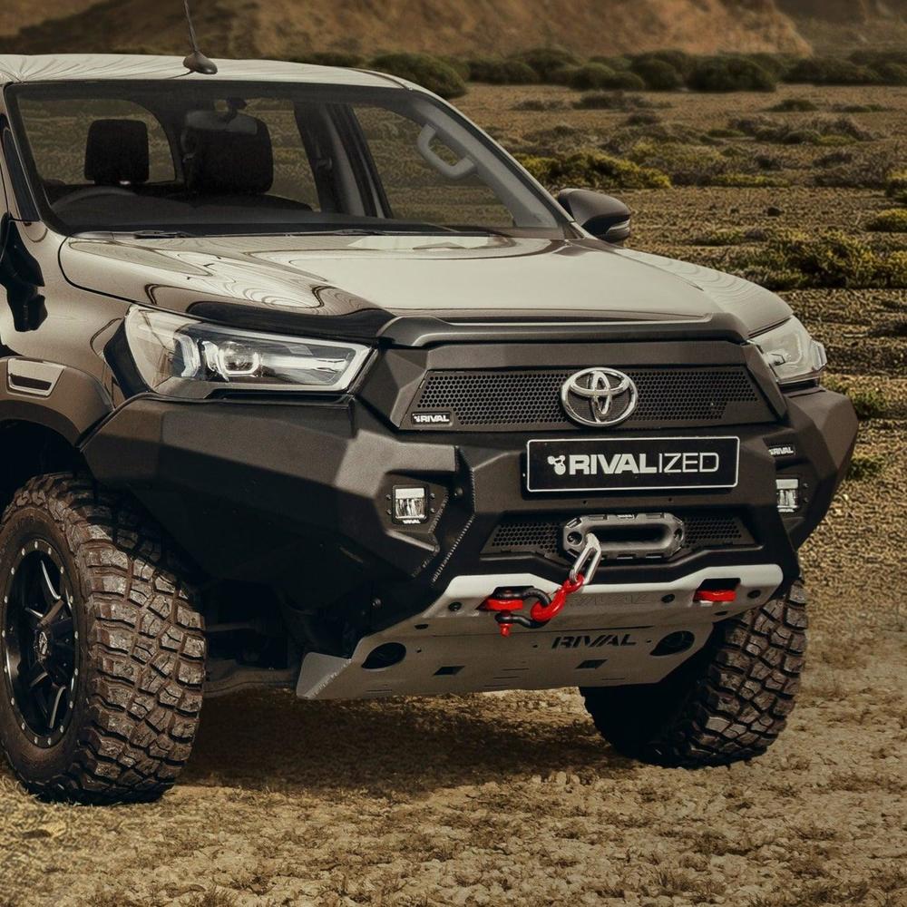Rival Aluminium Front Bumper to suit Toyota Hilux 2021-on