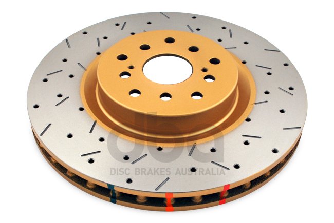 4000 XS Cross-Drilled, Slotted KP Brake Disc to suit Subaru WRX STI 2002-2011 F