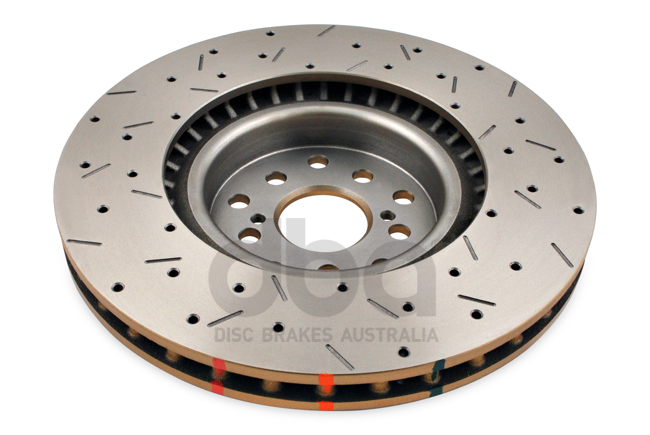 4000 XS Cross-Drilled, Slotted KP Brake Disc to suit Subaru WRX STI 2002-2011 F