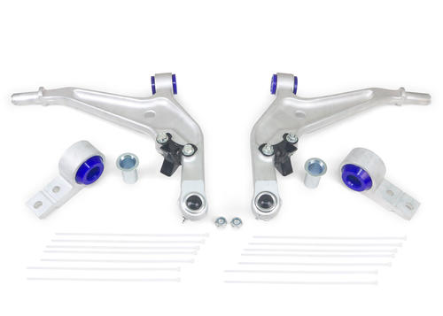 Go to Front Lower Alloy Control Arm Kit including Ball Joints to suit Nissan X-Trail T30