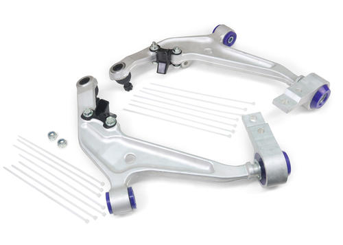 Go to Front Lower Alloy Control Arm Kit including Ball Joints to suit Nissan X-Trail T30