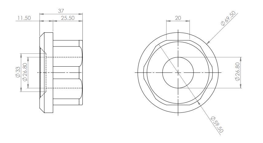 Rear Subframe Mount Bush Kit - Front Position to suit BMW E36