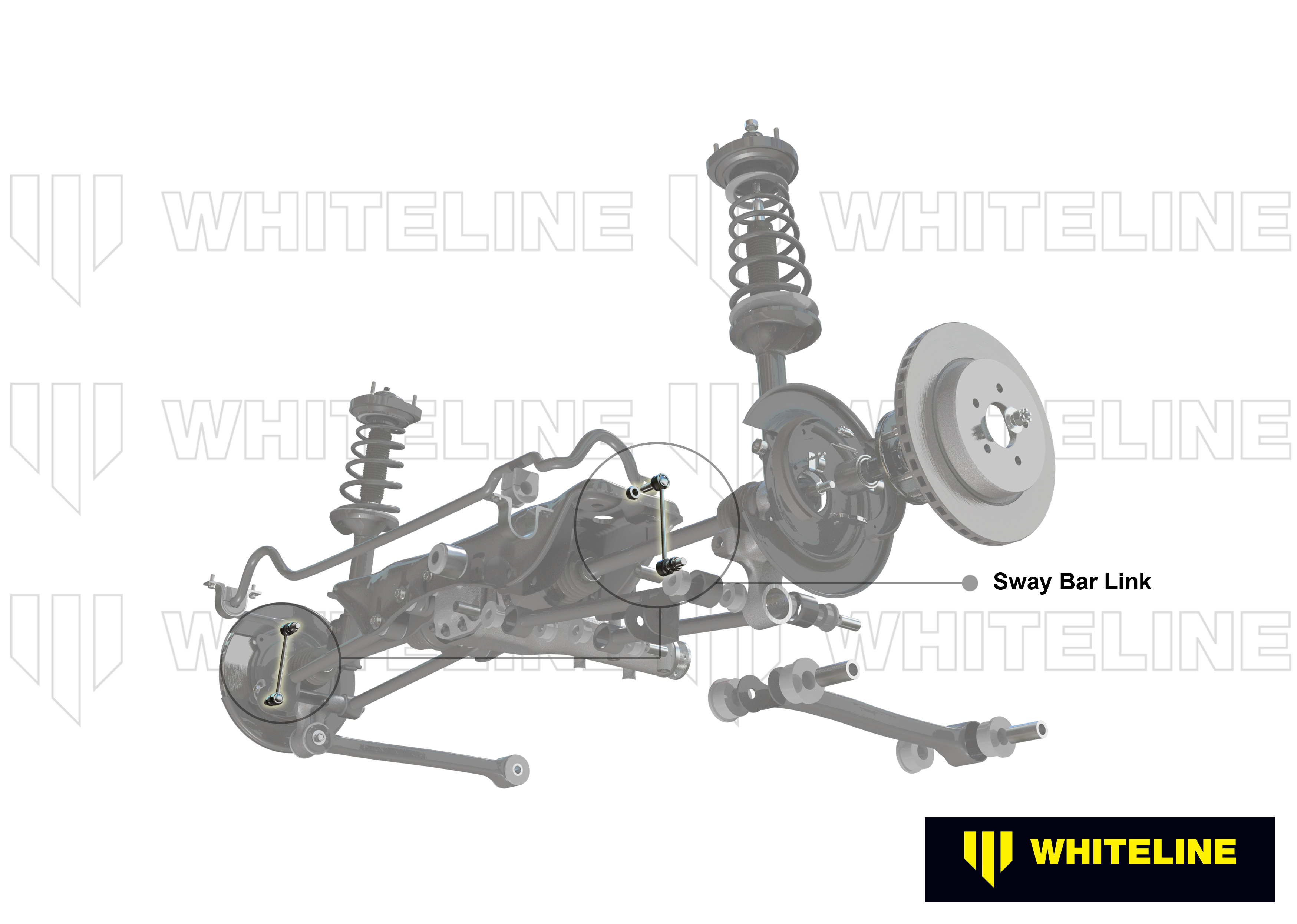 Rear Anti Roll Bar Link to Suit Toyota Rav 4 ACA20