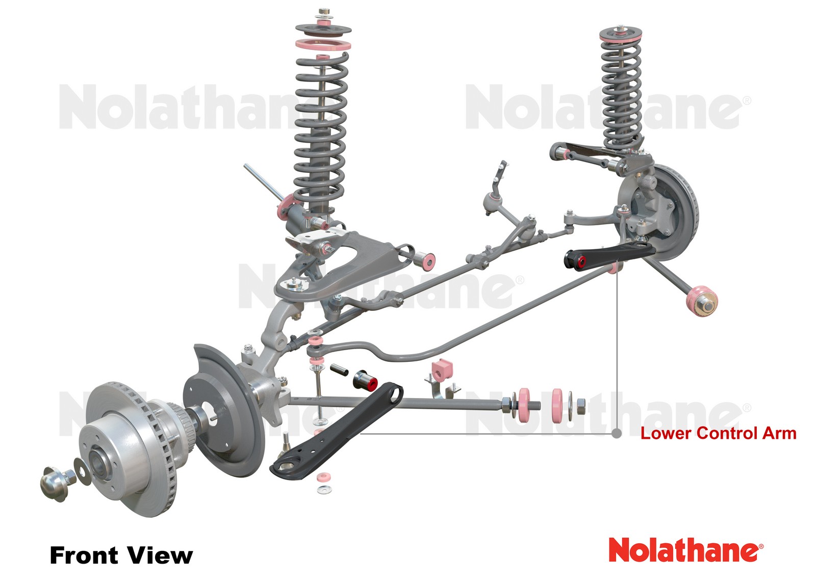 Control Arm Lower - Arm Assembly to Suit Ford Falcon XK-XP and Mustang