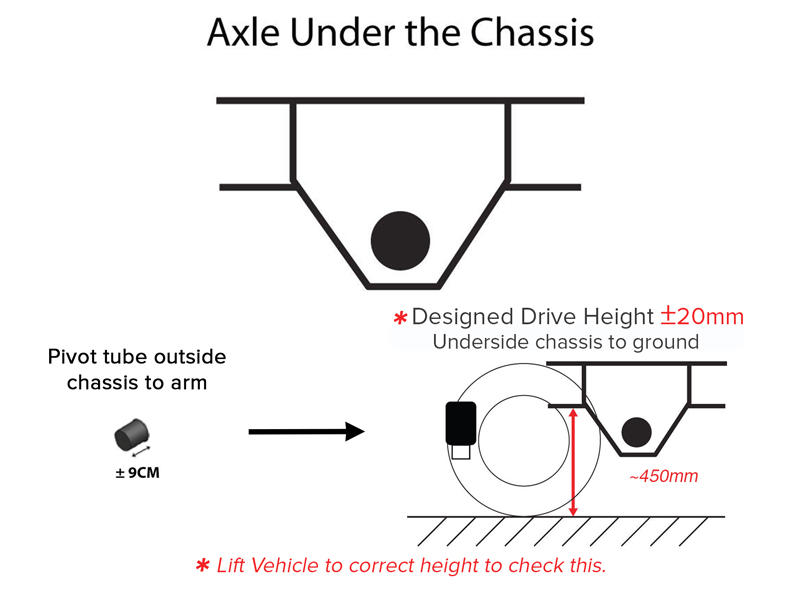 Air Suspension Helper Kit for AL-KO Torsion Springs