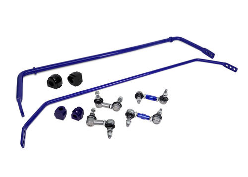 Go to 24mm and 16mm Front and Rear Adjustable Sway Bars And Link Kit to suit Mazda MX-5 ND