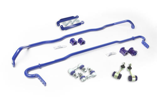 26mm and 24mm Front and Rear Adjustable Sway Bars & Link Kit