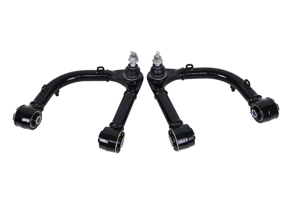 Offset Upper Control Arms for Correct Caster, Camber & Improved Clearance