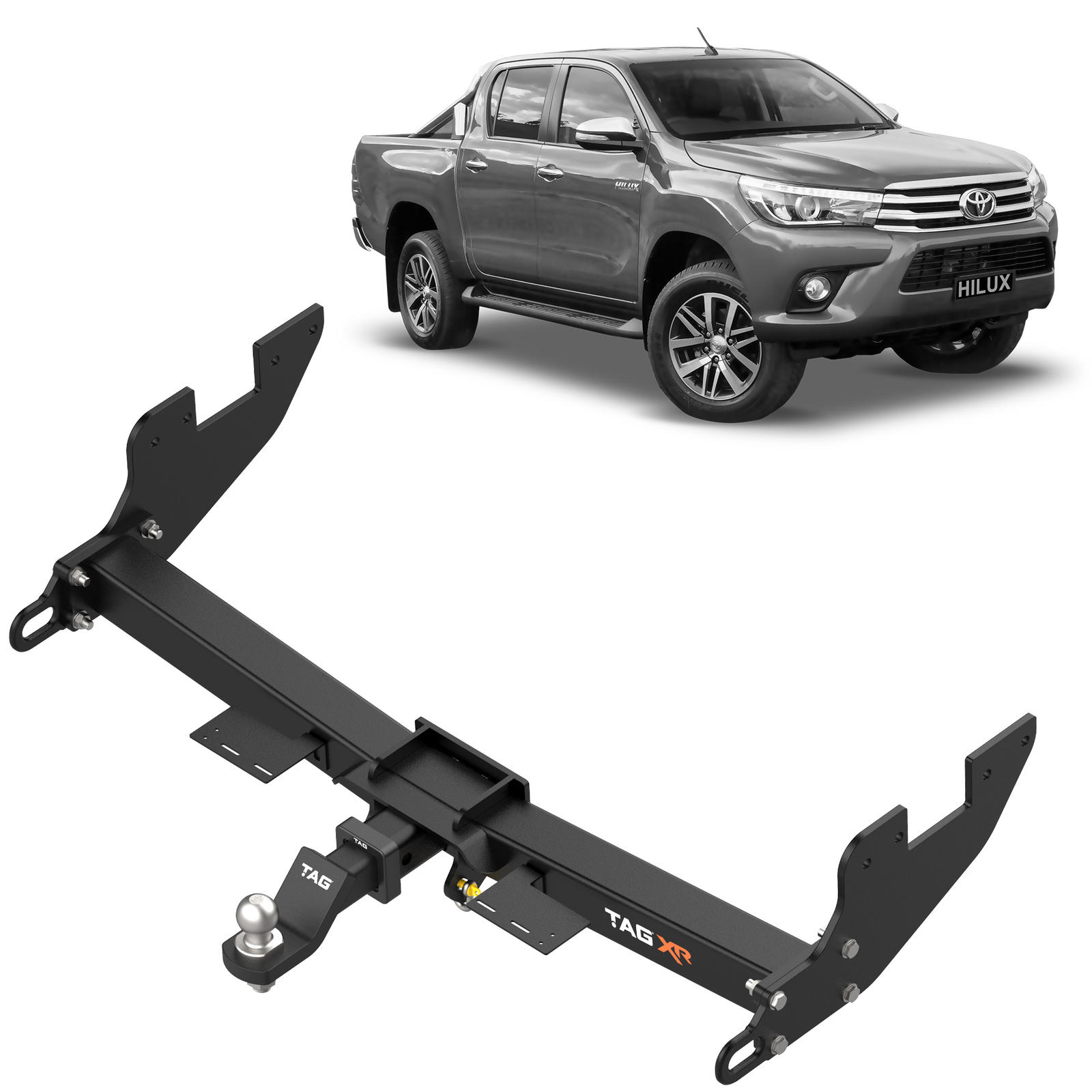 TAG 4x4 Recovery Towbar to suit Toyota Hilux Styleside (10/2015 - on)
