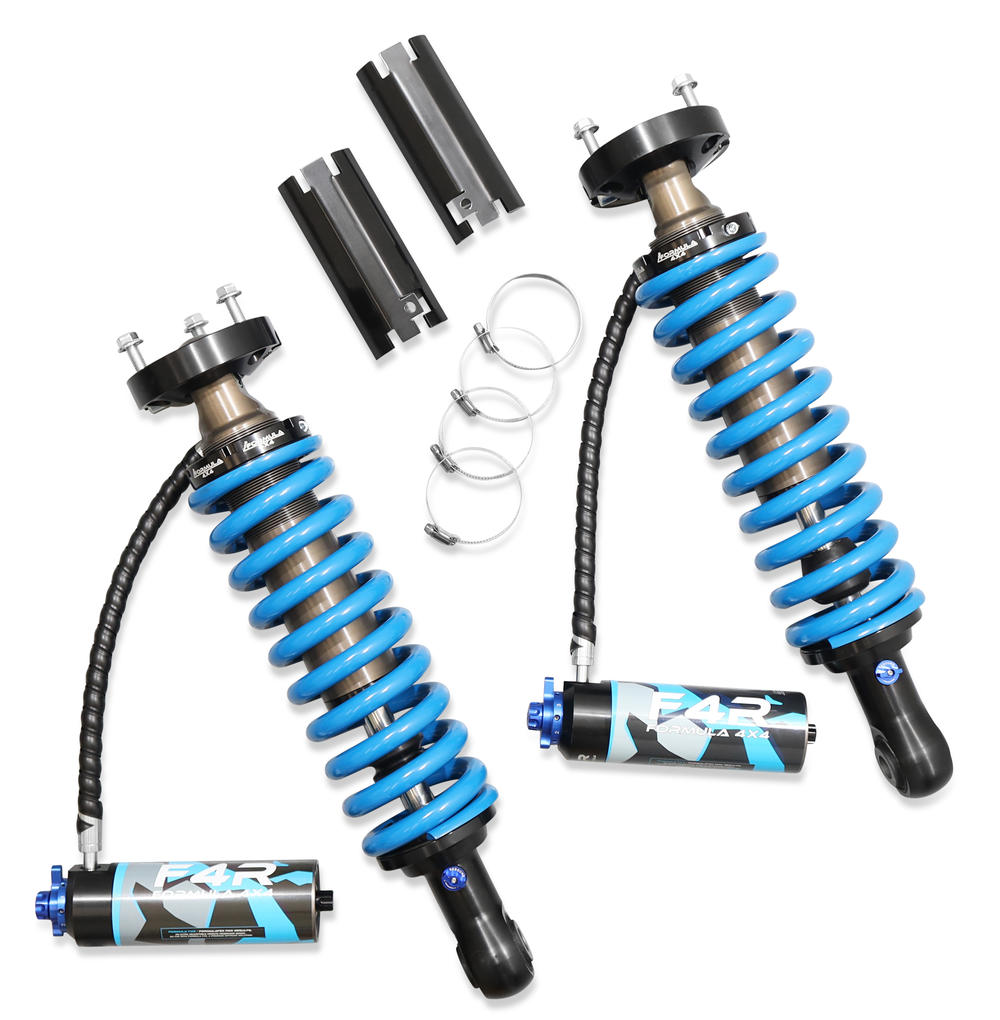 2-3 Inch or 50-75mm Adjustable F4R Formula 4x4 Front Shock Absorber Kit to suit Ford Ranger PX III & Ford Everest 2018-2022