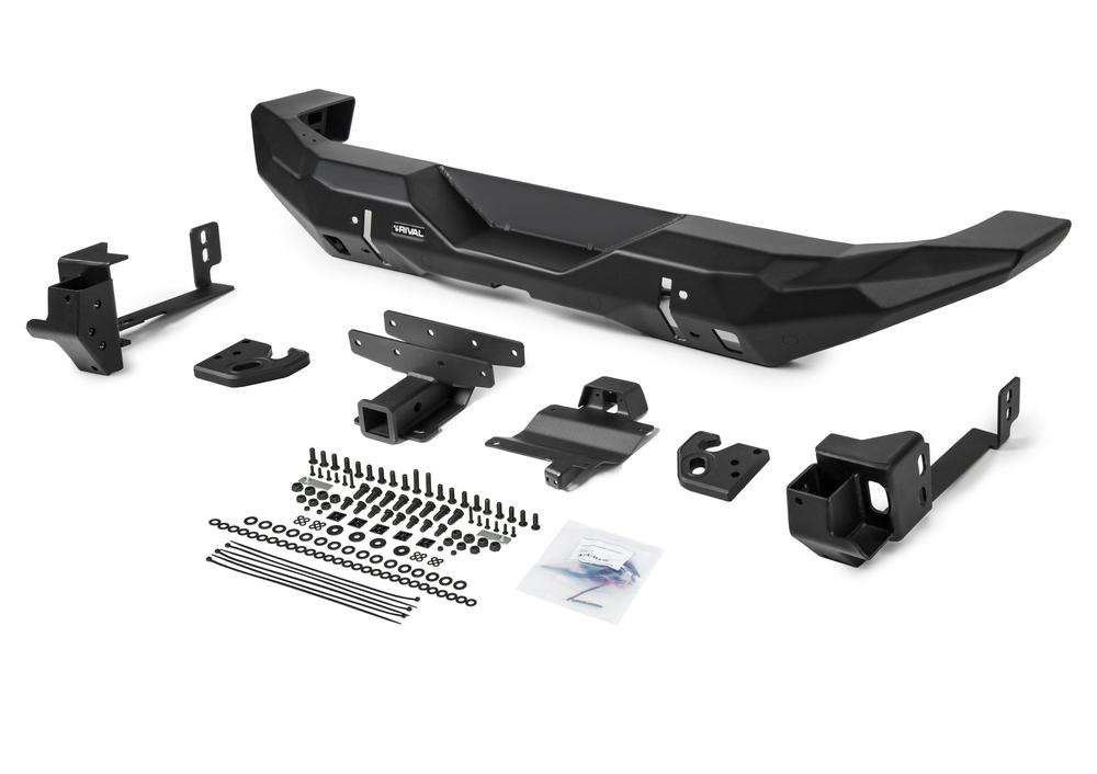 Rival Aluminium Rear Bumper to suit Jeep Wrangler JL from 2018-on