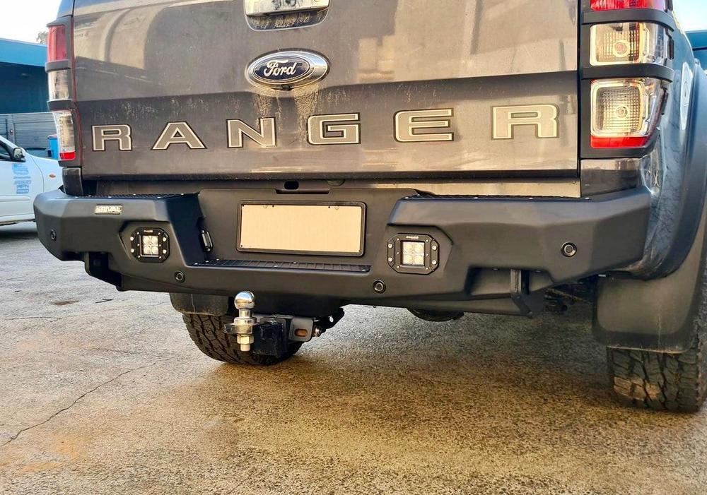 Rival Aluminium Rear Bumper to suit Ford Ranger PXI, PXII & PXIII
