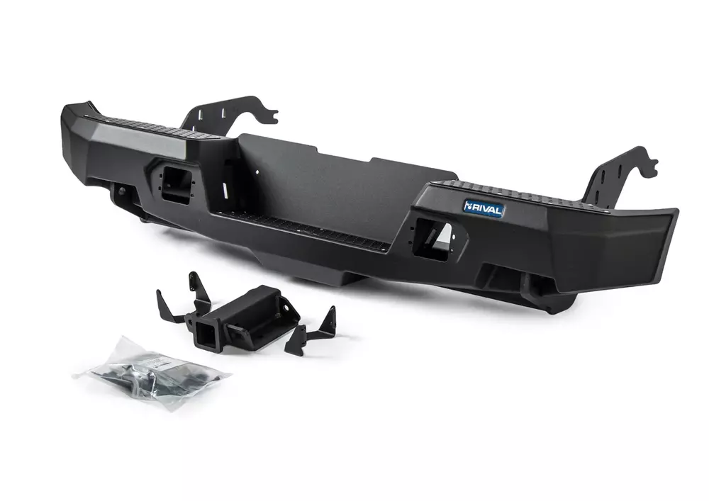 Rival Aluminium Rear Bumper to suit Ford Ranger PXI, PXII & PXIII