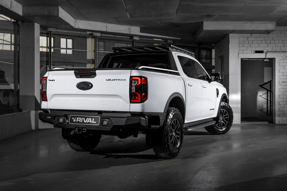 Rival Aluminium Rear Bumper to suit Ford Ranger PY 2022-on
