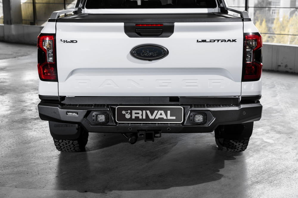 Rival Aluminium Rear Bumper to suit Ford Ranger PY 2022-on