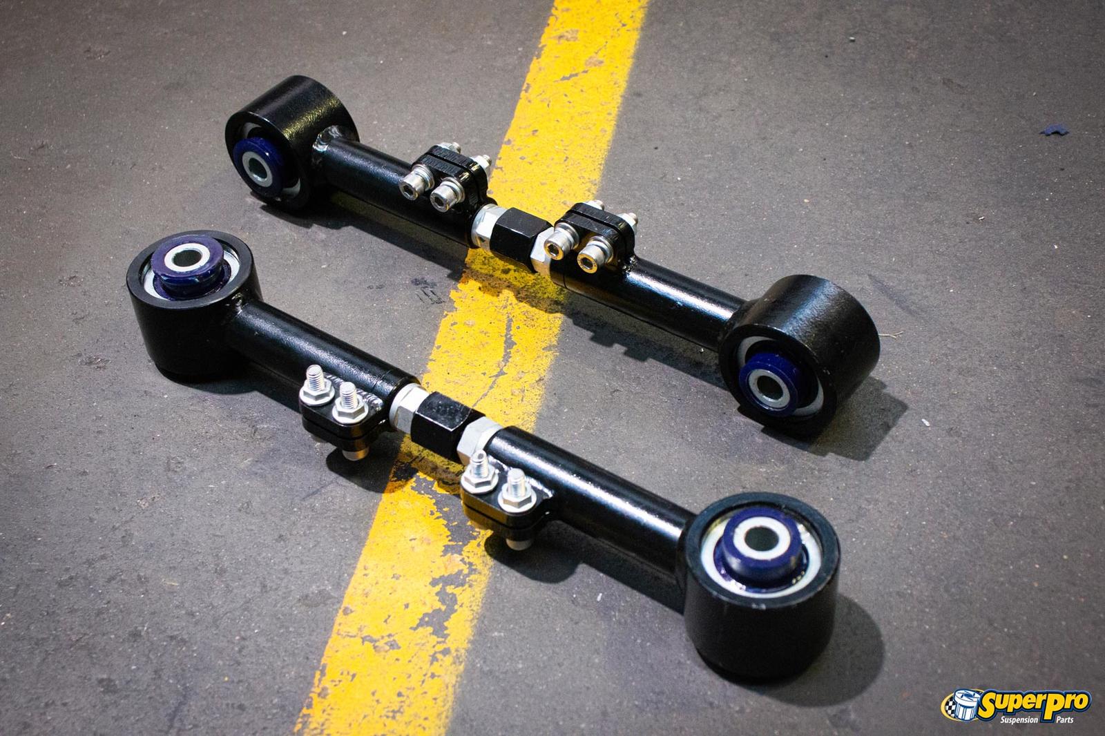 Rear Adjustable Trailing Arm Kit to suit Nissan Patrol Y60, Y61
