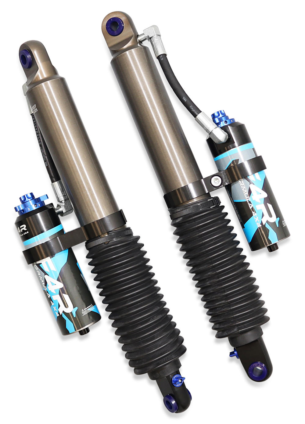 2 Inch 50mm Adjustable F4R Formula 4x4 Rear Shock Absorber Kit to suit Holden Colorado RG 2012-2020, Isuzu D-MAX 2012-2021 & Mitsubishi Triton MR 2018-2024