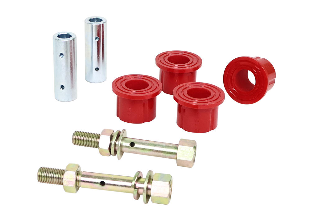 Leaf Spring - Front Eye Bushing and Greaseable Pin Kit to Suit Nissan Navara D40, D23