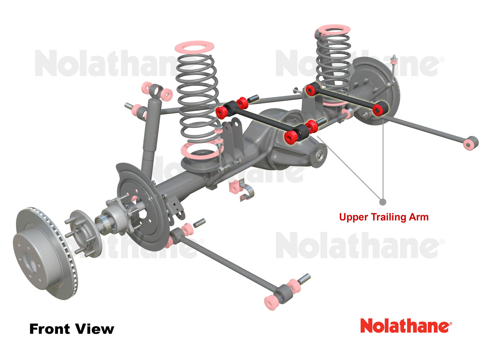 Adjustable Front Upper Control Arms to Suit Jeep Wrangler TJ
