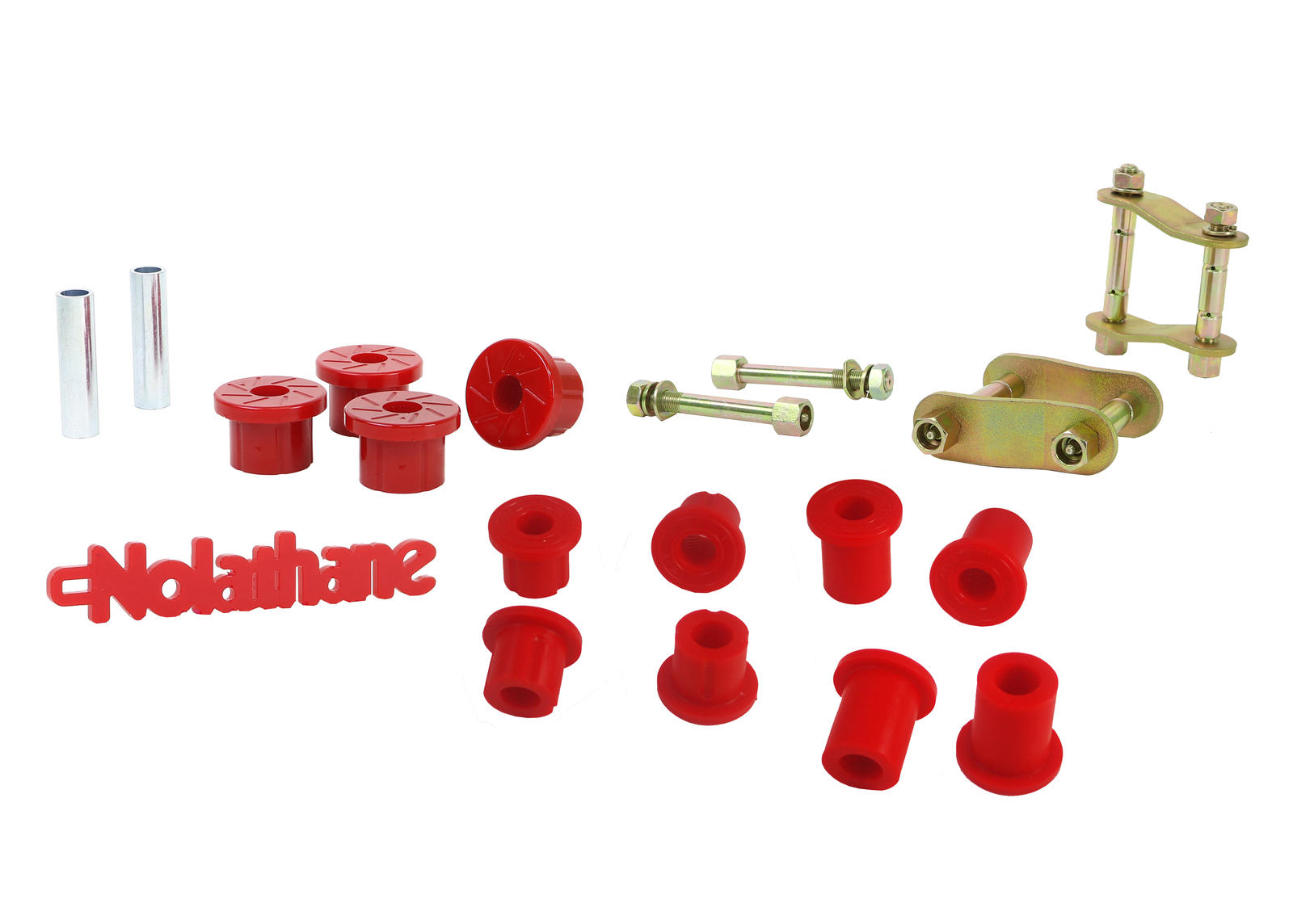 Rear  Leaf Spring - Bushing and Greaseable Shackle/Pin Kit