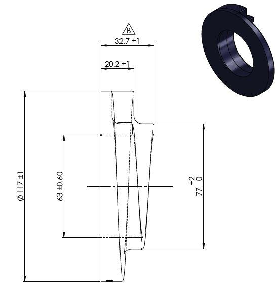 Front Coil Spring Upper Bush Kit to suit Ford Ranger PX III & Everest UA II 2018-2022