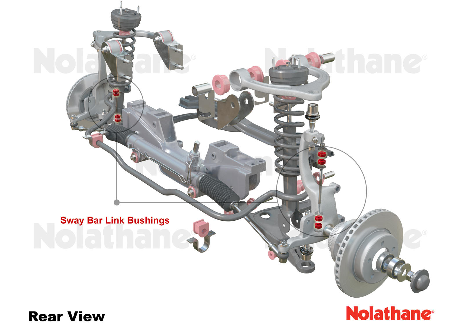 Sway Bar Link - Bushing Kit to Suit Mazda MX-5 NA