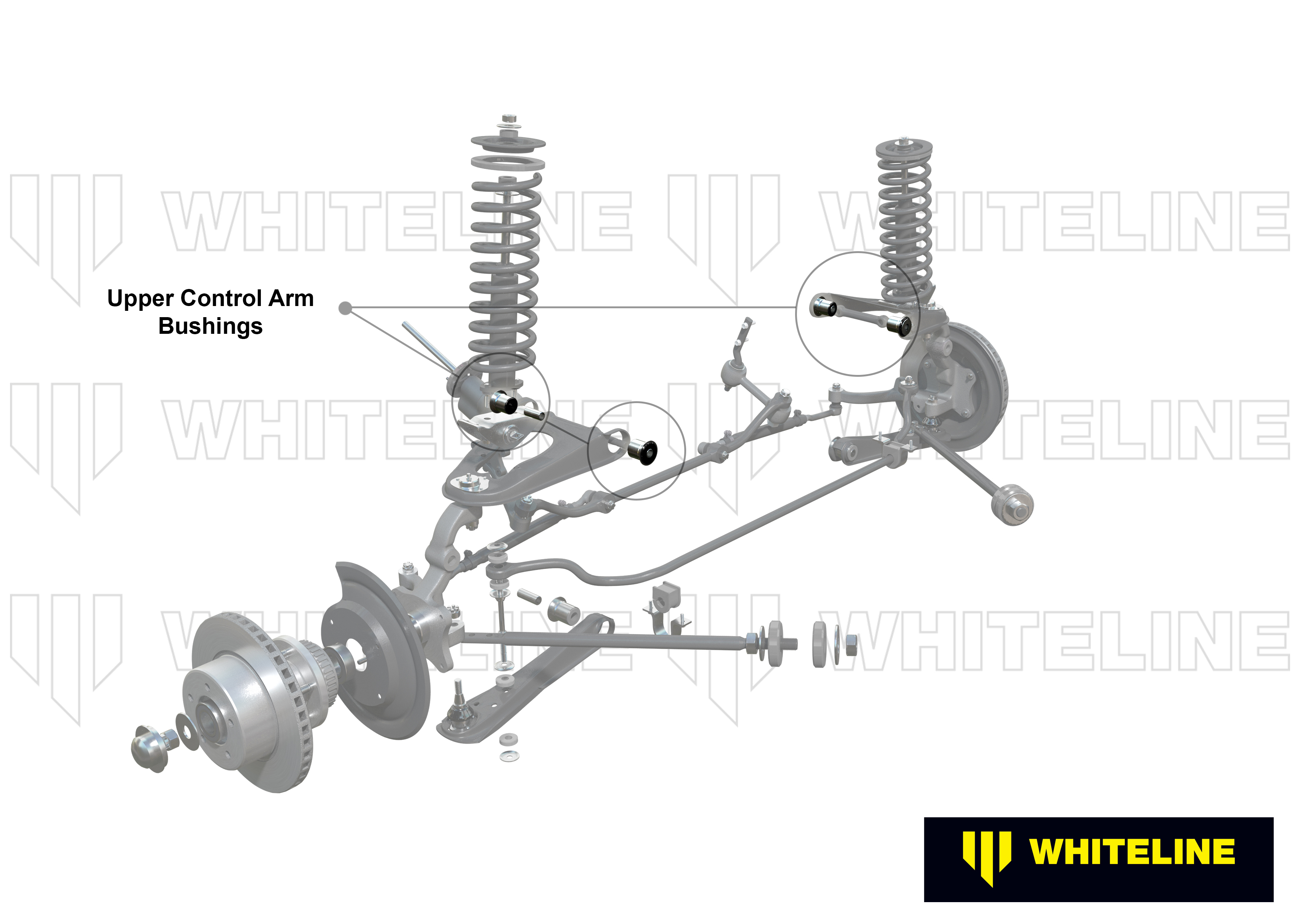 Front Upper Control Arm - Bushing Kit to Suit Ford Falcon XK-XP