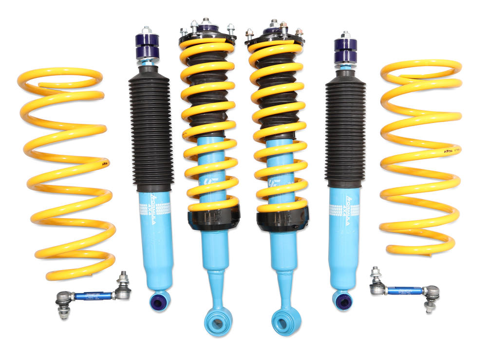 2 Inch 50mm Formula 4x4 Big Bore Lift Kit with Height Adjustable ReadyStruts to suit LandCruiser 300 Series 2021-on (excl. GR Sport)