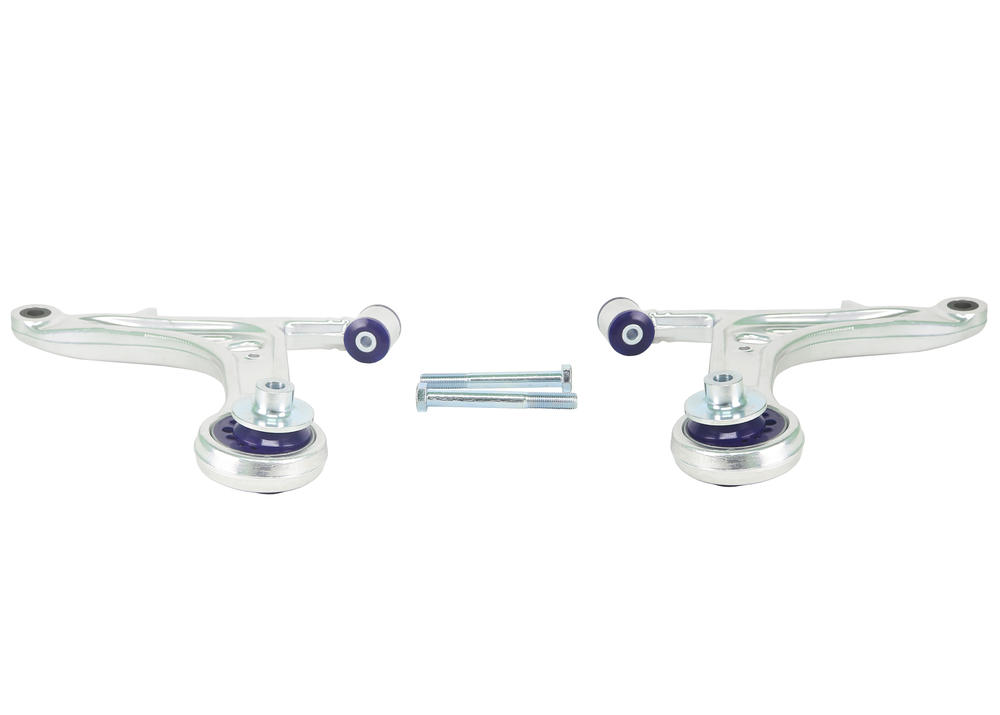 Front Lower Alloy Control Arm Kit excluding Ball Joints to suit Subaru Levorg