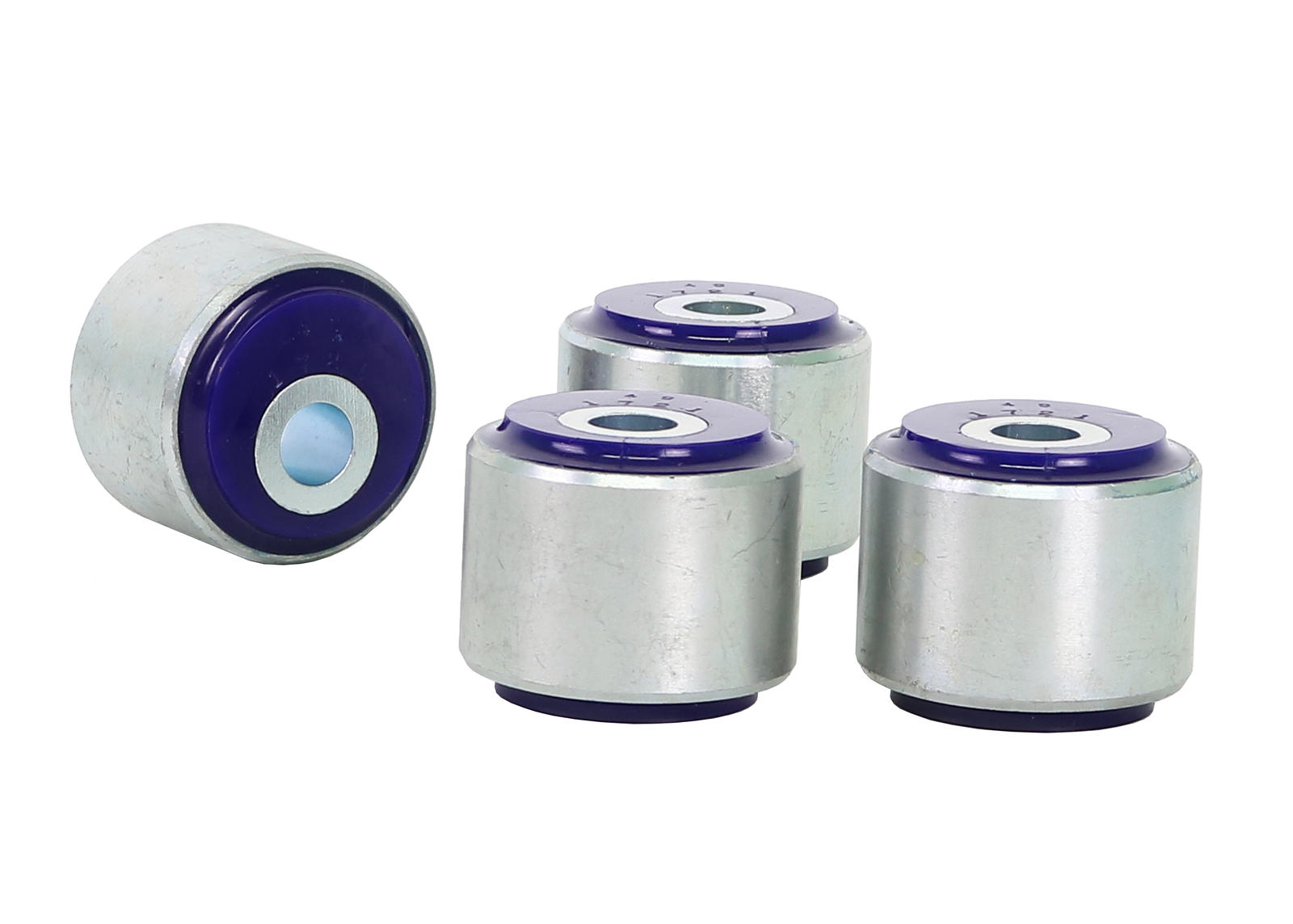 Front Radius Arm To Diff Mount Bush Kit - up to 2 degrees caster offset