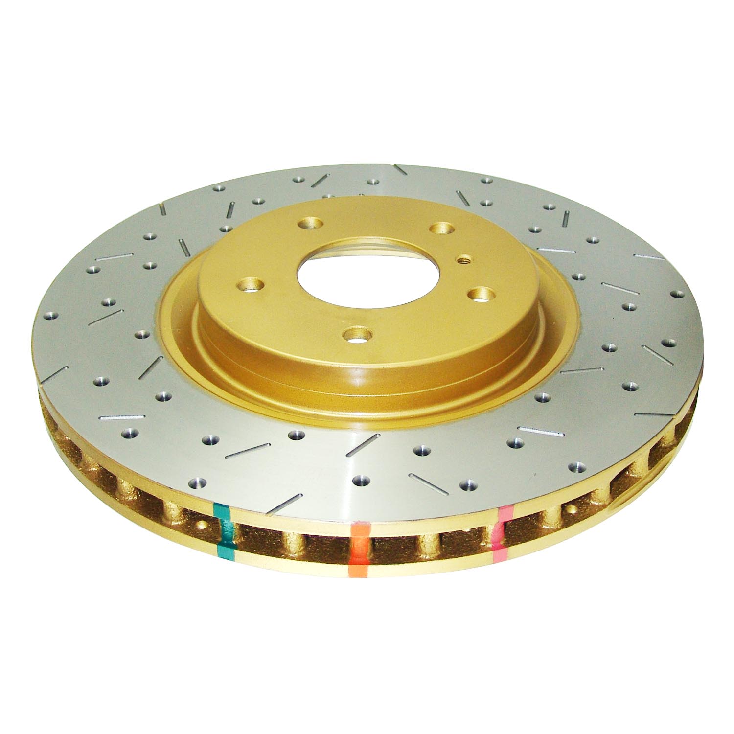 4000 XS Cross-Drilled, Slotted KP Brake Disc to suit Nissan 350Z & V35 Skyline Brembo 2003-2009 F