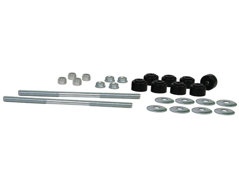 Universal Anti Roll Bar Link - Treaded Rod and Bushings style - 202mm With Bushings