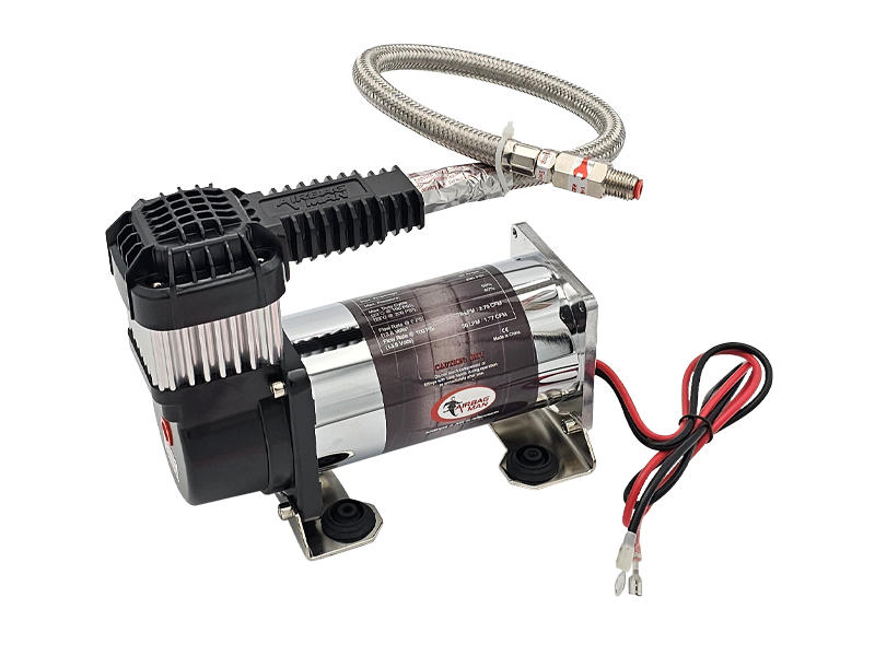 12 Volt Airbag Man Compressor 76 LPM, 50% Duty Cycle