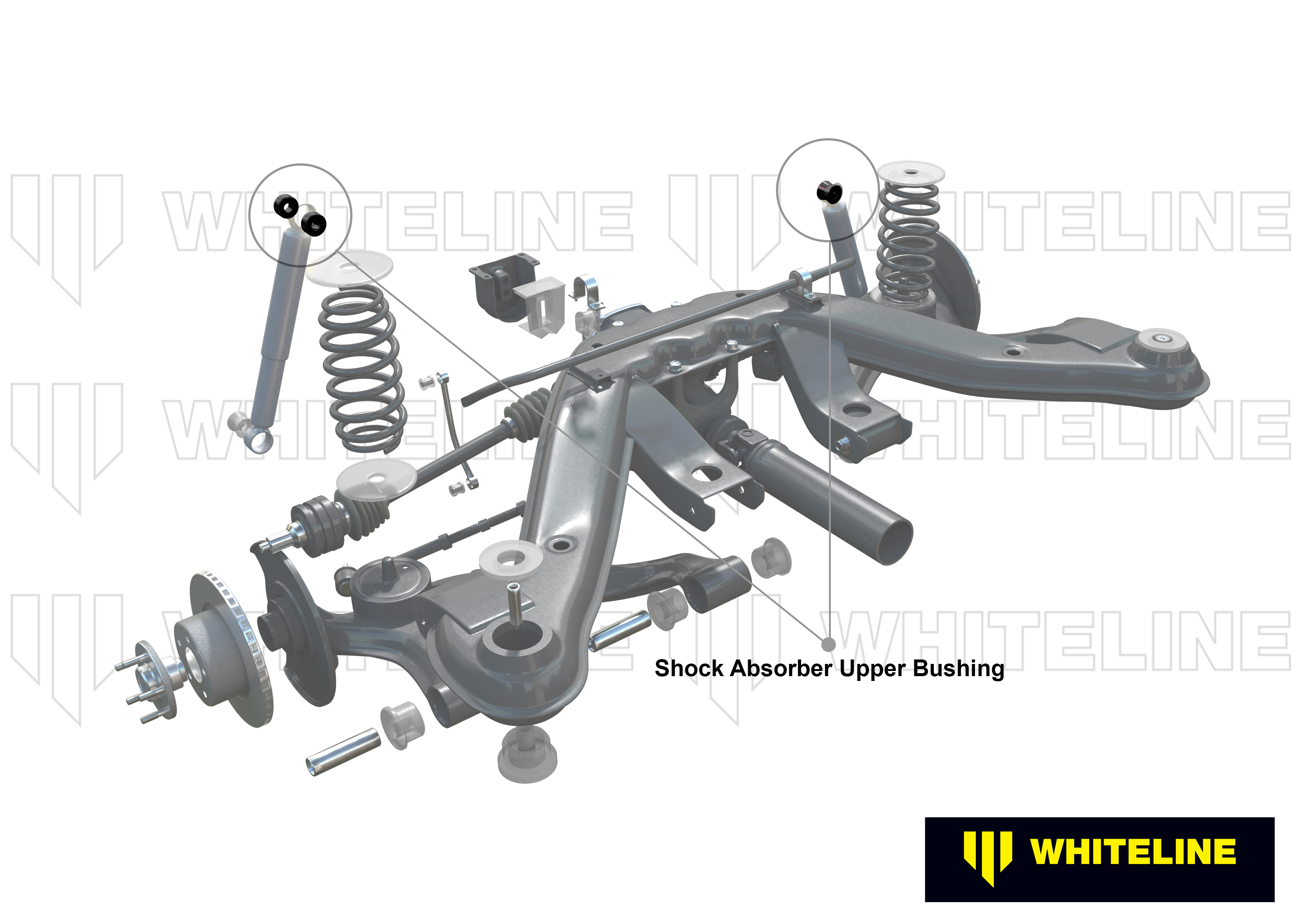 Rear Strut Mount - Kit to Suit BMW 3 Series, M3 and Z3