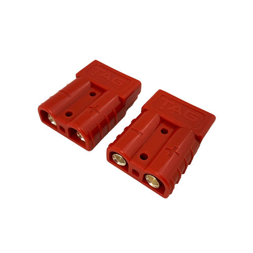 Go to TAG Heavy Duty Connector Set (Red Anderson Plugs) with Covers