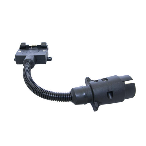 Go to TAG Trailer Adaptor - 7 Pin Euro To 7 Pin Flat 300mm Long